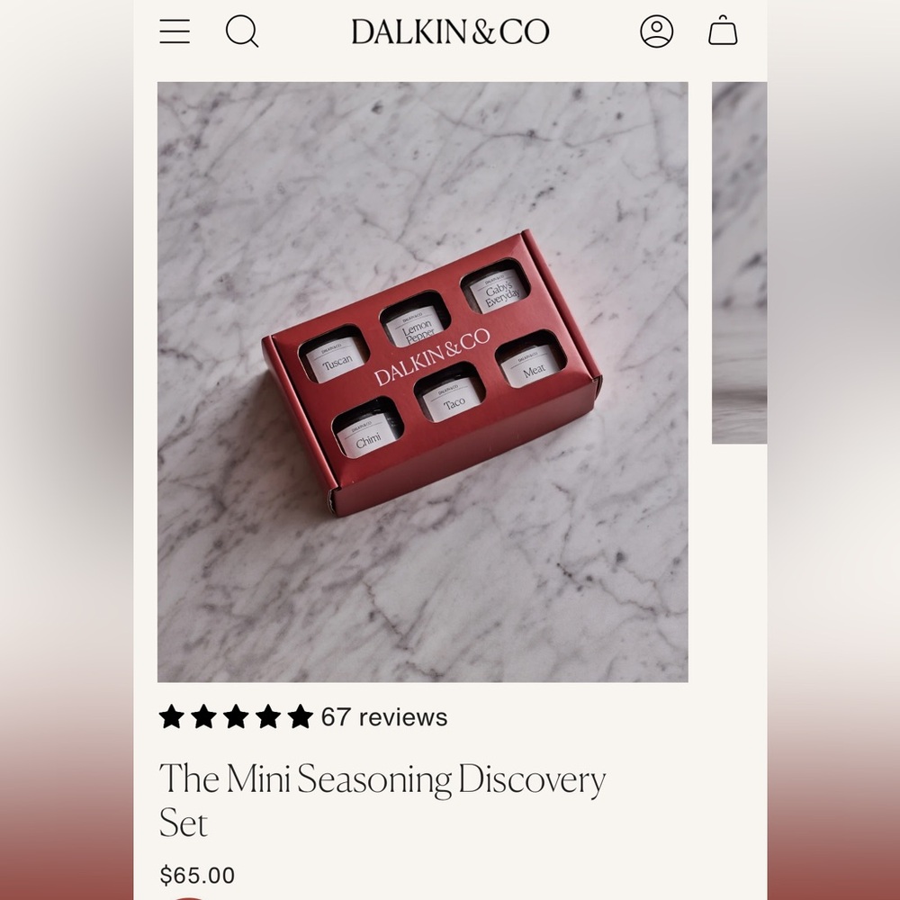 💚 BRAND NEW DALKIN & CO MINI SPICE SET 💚